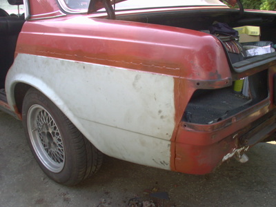 Keywords: Mercedes; W123; 200D; Restauration